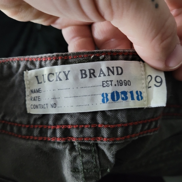 LUCKY BRAND | khaki cargo shorts - Picture 3 of 5